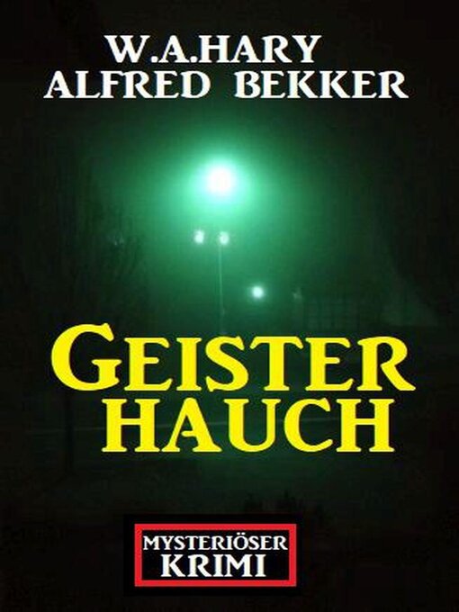Title details for Mysteriöser Krimi by Alfred Bekker - Available